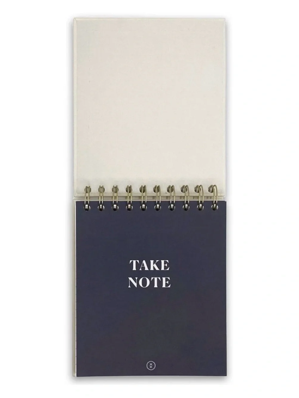 Desktop Ruled 1 Subject Spiral Notepad Write It Down Cream - Wit & Delight: Hard
